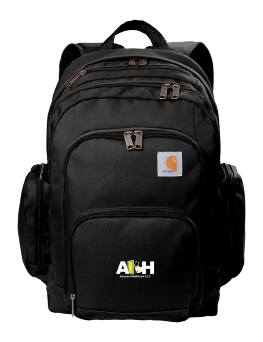 Carhartt Black Foundry Series Pro Backpack w/Access Healthcare Logo