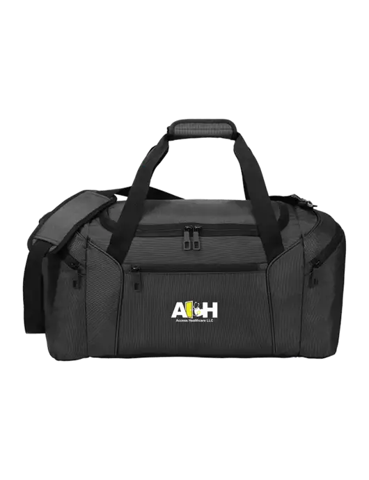 Slim & Lite Dark Grey Duffel    w/Access Healthcare Logo
