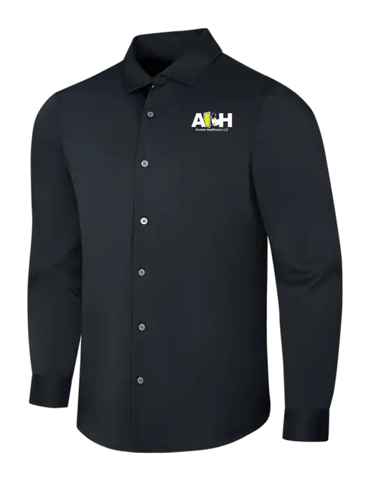 Black City Stretch Shirt w/Access Healthcare Logo