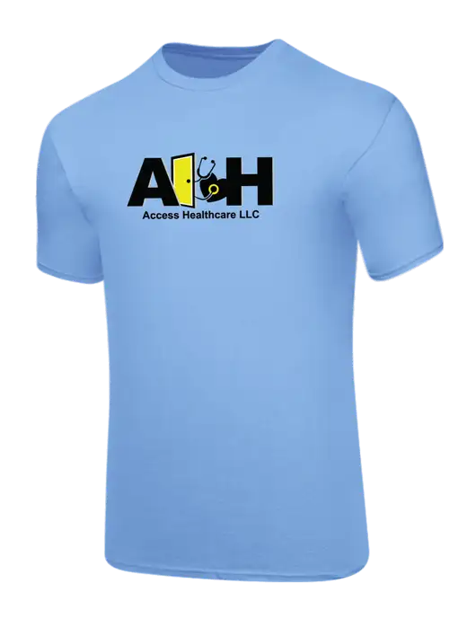 Core Blend Light Blue T-Shirt w/Access Healthcare Logo