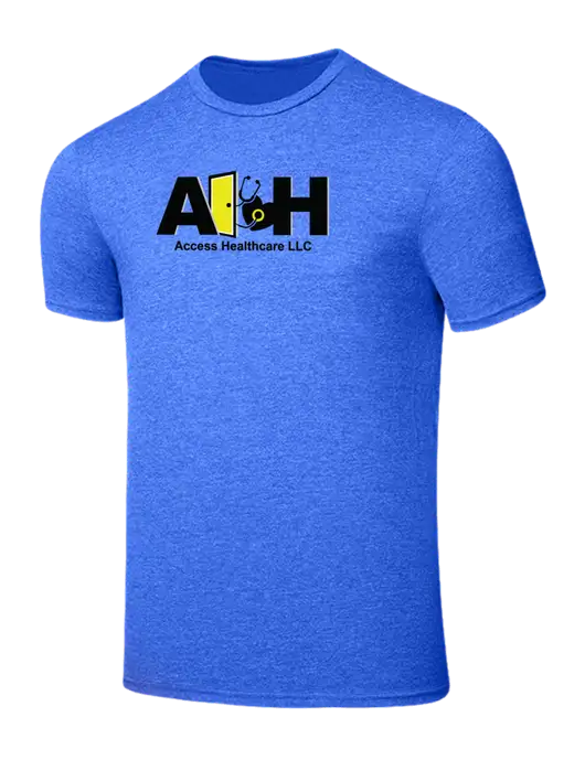 Seriously Soft Royal Frost T-Shirt w/Access Healthcare Logo