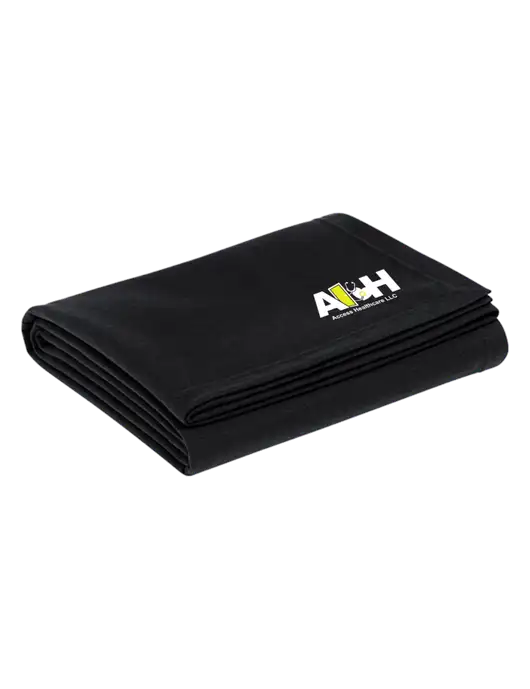 Recycled Black Blanket w/Access Healthcare Logo