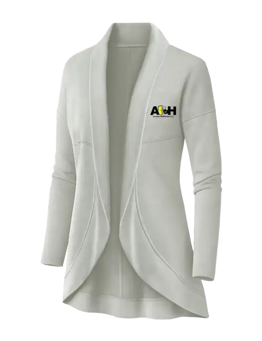 OGIO Ivory Snow Womens Luuma Cocoon Fleece w/Access Healthcare Logo