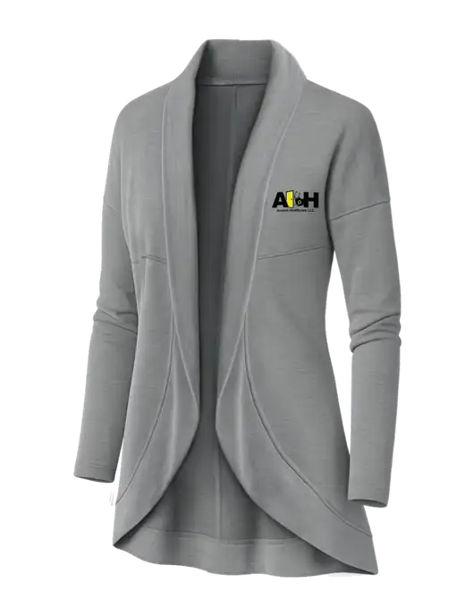 OGIO Light Grey Heather Womens Luuma Cocoon Fleece w/Access Healthcare Logo